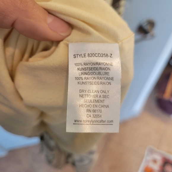 Corey Lynn Calter Zebra Maxi Tee Dress - Picture 6 of 7